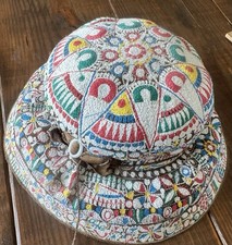 Chapéu peruano bordado feminino vintage Sombero multicolorido comprar usado Chapéu peruano bordado feminino vintage Sombero multicolorido comprar usado  Enviando para Brazil