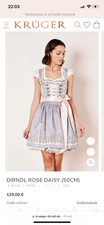 Krüger dirndl rose gebraucht kaufen  Ellwangen (Jagst)