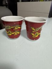 Gobelets bosselés drapeau d'occasion  Rouen-