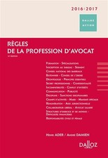 Regles profession avocat d'occasion  France