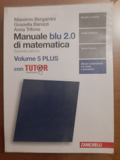 Manuale blu matematica. usato Manuale blu matematica. usato  Trepuzzi