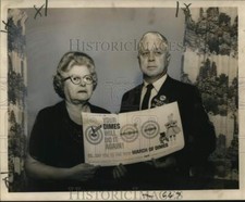 1962 Press Photo Menson Verret e Gladys Leson lideram atividades da March of Dimes comprar usado  Enviando para Brazil