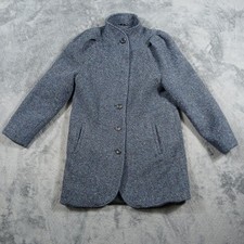 Casaco International Scene pequeno feminino 7/8 cinza pura lã virgem vintage comprar usado  Enviando para Brazil