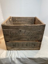 Vintage wood crate for sale  Barronett