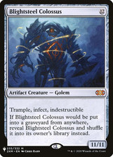 Blightsteel colossus list for sale  ELLESMERE PORT