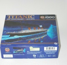 Obras Maestras / Rompecabezas Conmemorativo Titanic 1000 Piezas, Colisión Titanic segunda mano  Embacar hacia Mexico