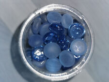 Blaue glassteine nuggets gebraucht kaufen  Münster