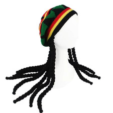 Dreadlocks rasta hat for sale  LONDON