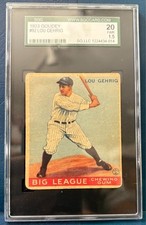 1933 goudey set for sale  Los Angeles