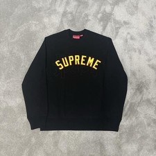 Moletom Supreme Kanji Crewneck PRETO SS20 TAMANHO MÉDIO 🔥 comprar usado  Enviando para Brazil