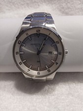 Kenneth Cole New York relógio de quartzo masculino aço inoxidável com data comprar usado  Enviando para Brazil