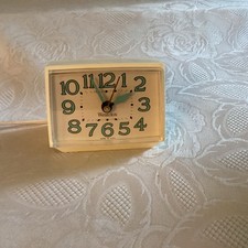 Despertador elétrico retrô Westclox - Estilo vintage com números aquáticos comprar usado  Enviando para Brazil