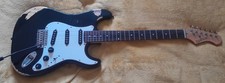 Elevation stratocaster black for sale  BARNSLEY