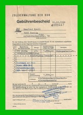 Zollverwaltung februar 1990 gebraucht kaufen  Delitzsch