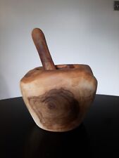 Wooden pestle mortar for sale  BRISTOL