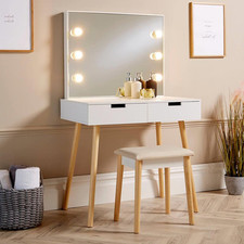 White dressing table for sale  BLACKBURN