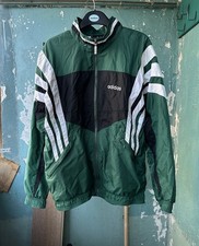 Jaqueta Adidas vintage legal 3 listras zíper retrô tamanho P comprar usado  Enviando para Brazil