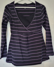Lila langarmshirt gestreift gebraucht kaufen  Steinhagen