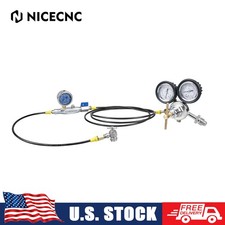 Usado, Kit de enchimento regulador de nitrogênio choque NICECNC com mandril sem perda com medidor de 600psi comprar usado  Enviando para Brazil