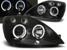 Usado, Faróis para Ford Fiesta Mk6 2002 2003 2004 2005 VR-1275 Angel Eyes preto comprar usado  Enviando para Brazil