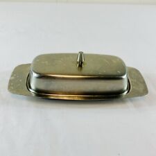 Prato de manteiga vintage Leonard Dinamarca aço inoxidável 18/8 comprar usado  Enviando para Brazil