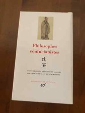 Pléiade philosophes confucian d'occasion  Paris XIV