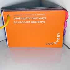 Lovevery The Babbler Play Guide livro de atividades montessori para 13 a 15 meses comprar usado  Enviando para Brazil