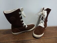 Converse brown leather for sale  LEEK