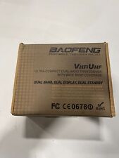 Walkie-talkie Baofeng UV-5R VHF UHF presunto banda dupla 5W rádio portátil bidirecional comprar usado  Enviando para Brazil
