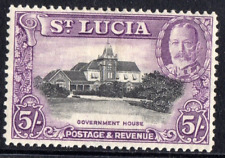 ST. LUCIA GV SG;123, 5s preto e violeta, montado em perfeito estado, usado comprar usado  Enviando para Brazil