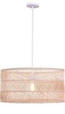 Rattan hanging light for sale  Valley Grove