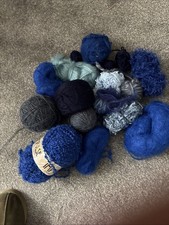 Mixed knitting wool for sale  RUGBY