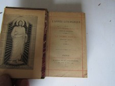 L'année liturgique / Dom Guéranger / Le temps pascal tome 1 / Oudin 1890 na sprzedaż L'année liturgique / Dom Guéranger / Le temps pascal tome 1 / Oudin 1890 na sprzedaż  Wysyłka do Poland