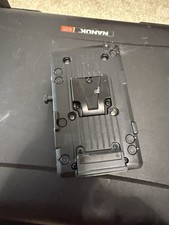 Placa de bateria de madeira sem cabo para câmera RED DSMC2 BRAIN (montagem em V, IDX) preta comprar usado  Enviando para Brazil