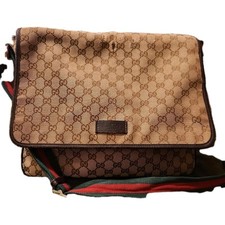 GUCCI || BOLSA MESSENGER ORIGINAL Web GG LOGO comprar usado  Enviando para Brazil