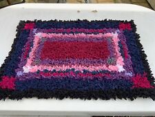 Handmade rag rug for sale  HEXHAM