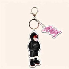 Chaveiro acrílico desenho animado TXT YEONJUN KPOP acessório presente perfeito para MOAs G23 comprar usado  Enviando para Brazil