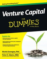 Venture capital dummies for sale  Little Falls