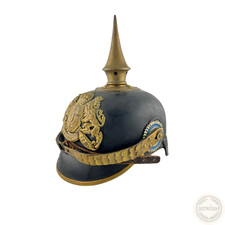 Riginal bayerische pickelhaube gebraucht kaufen  Lengenfeld