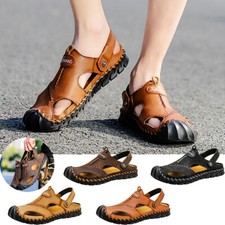 Herren leder sandalen gebraucht kaufen  Köln