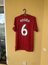 CAMISA DE FUTEBOL AMERICANO MANCHESTER UNITED 2020 2021 POGBA 6 HOME ADIDAS GC7958 MASCULINA comprar usado  Enviando para Brazil
