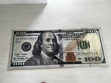 Nota de 100 dólares dinheiro EUA padrão tapete decoração quartos tapete de estar tapetes de área de piso comprar usado  Enviando para Brazil