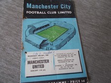 Charity shield programme for sale  SELBY