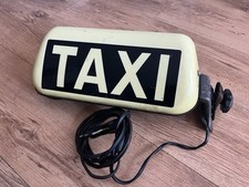 Taxi schild dachbefestigung gebraucht kaufen  Bad Wilsnack