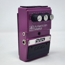 Pedal de efeitos de guitarra vintage DOD roxo metal americano FX56 FX335136 testado comprar usado  Enviando para Brazil