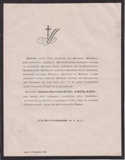 1869 faire part d'occasion  Toulouse-