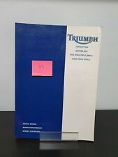 Manuale officina triumph usato  Tortona