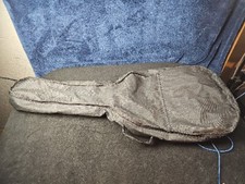 Bolsa de ombro de viagem estojo macio guitarra preta com alças de mochila boa sem marca 42" comprar usado  Enviando para Brazil