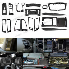 Conjunto de acabamento interno completo de fibra de carbono 22 peças para Infiniti FX35 FX37 FX50 QX70 09-17 comprar usado  Enviando para Brazil