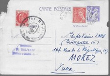 Carte entier postal d'occasion  Prissé